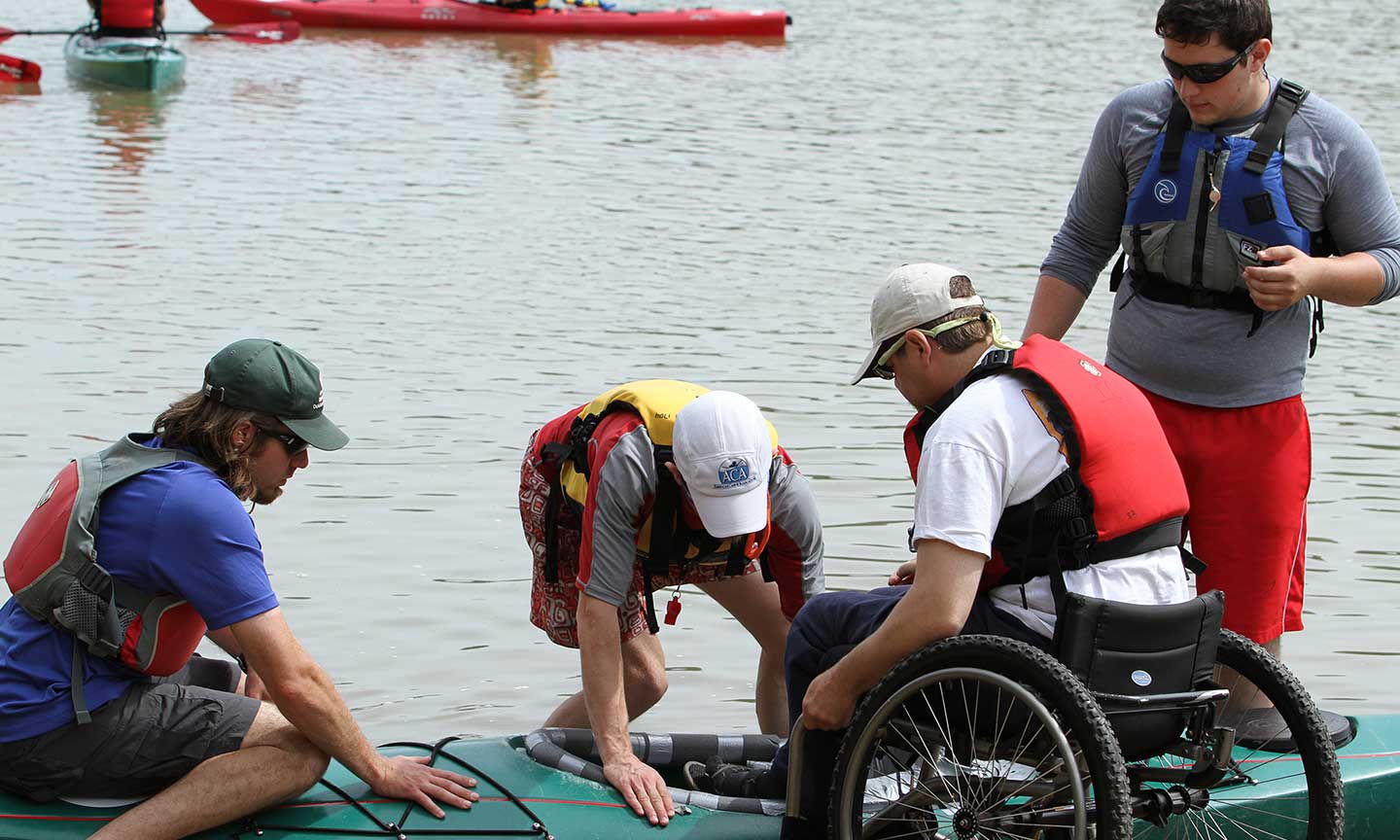 Accessibility Kayaking