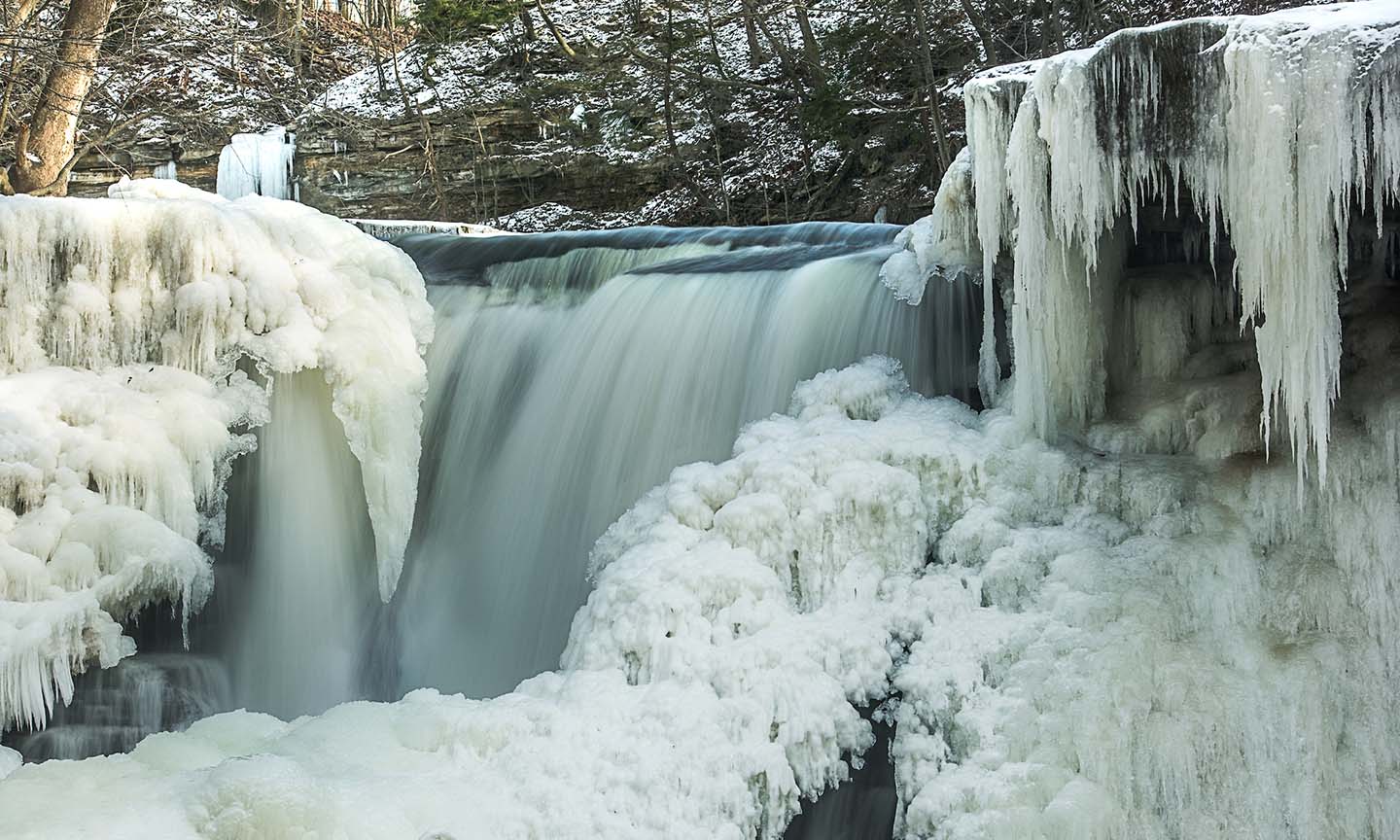 Frozen Waterfall