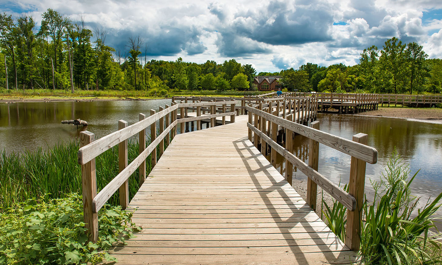 Bridge over water