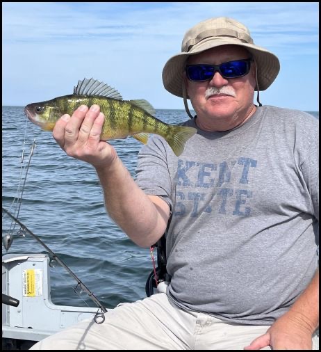 Man holding a fish