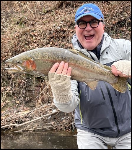 Man holding a fish