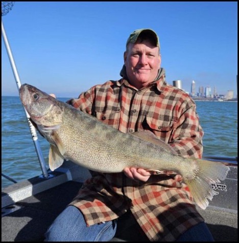 Man holding a fish