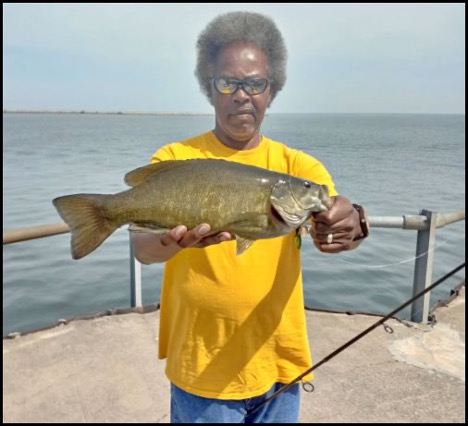 Man holding a fish