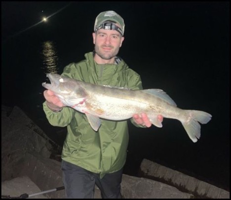 Man holding a fish