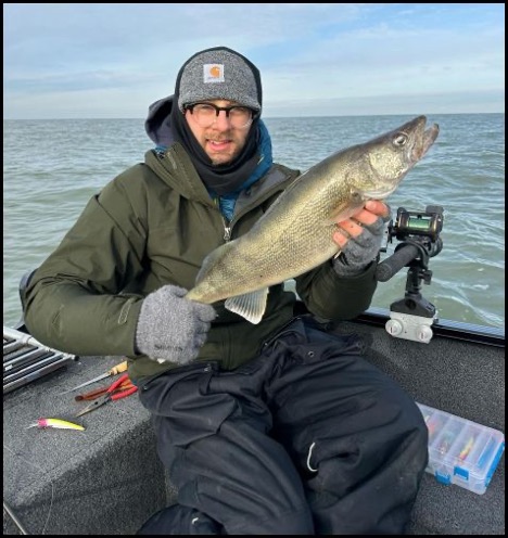 Man holding a fish