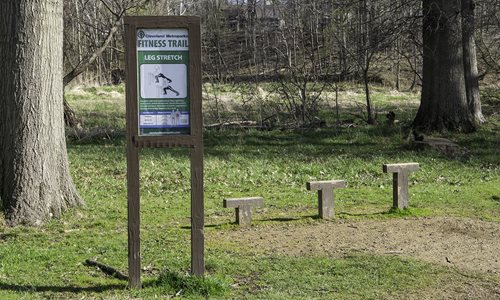 Mill Stream Run Physical Fitness Trail