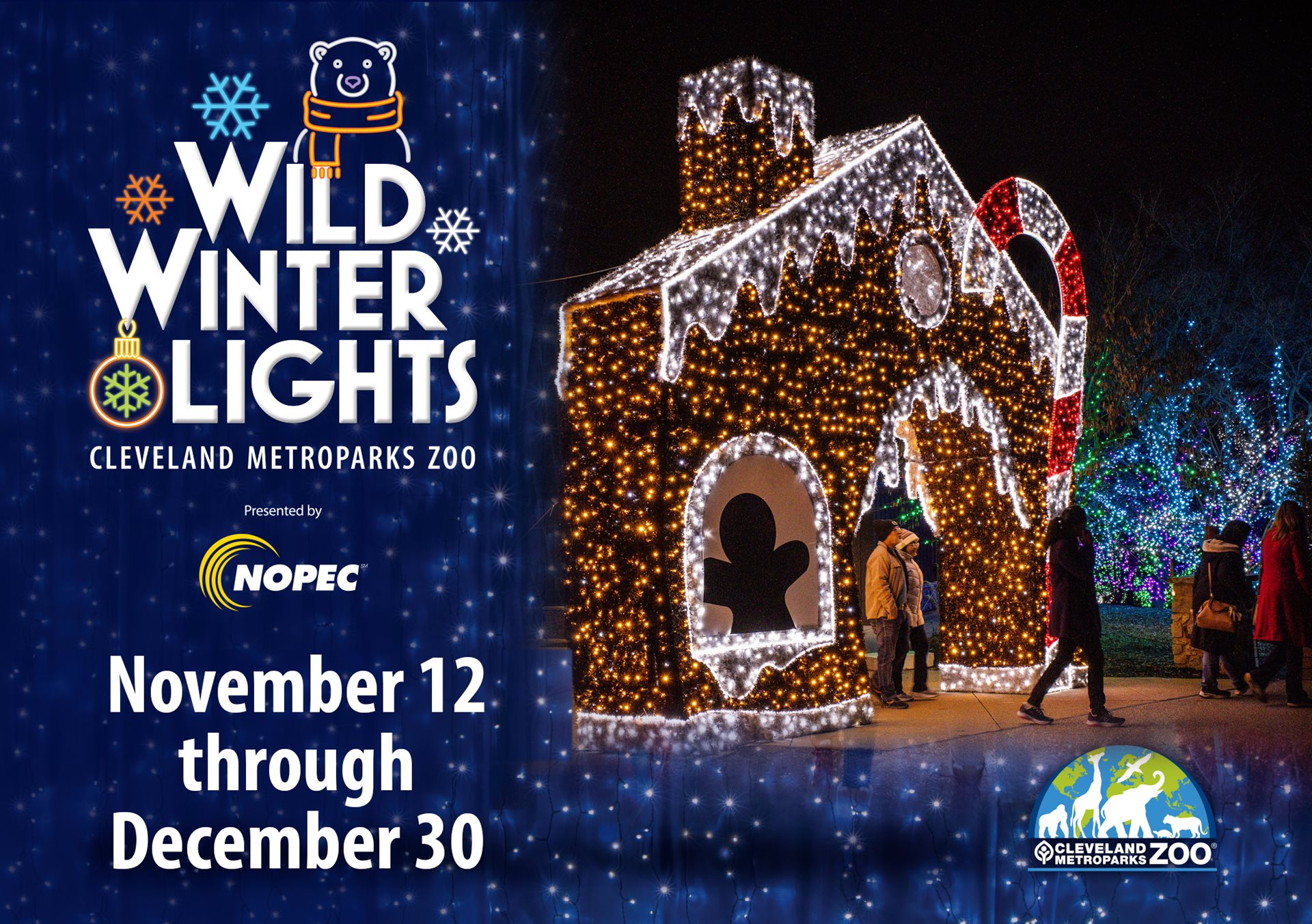 Cleveland Metroparks Zoo Announces the Return of Wild Winter Lights Presented by NOPEC