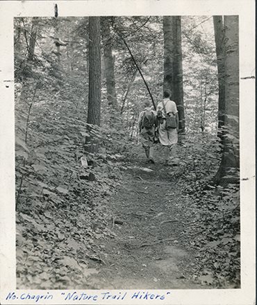 nature walk in the 1920s